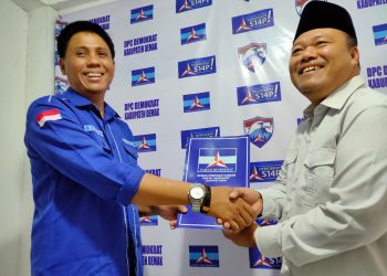 Edi Sayudi Daftar di Demokrat