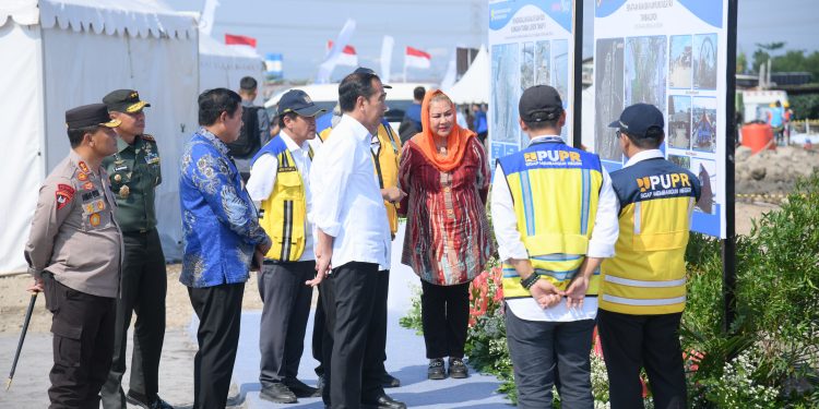 Proyek Penanganan Banjir dan Rob di Tambaklorok jadi Percontohan Nasional