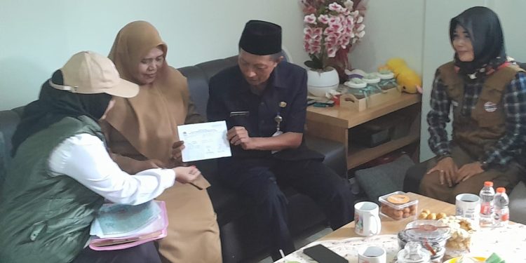 KPU Lakukan Coklit di Rumah Sekda