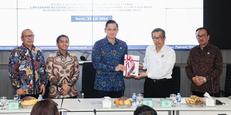 Kementerian ATR/BPN Raih Opini WTP 12 Kali Berturut-turut, Menteri AHY Apresiasi Kinerja Seluruh Jajaran