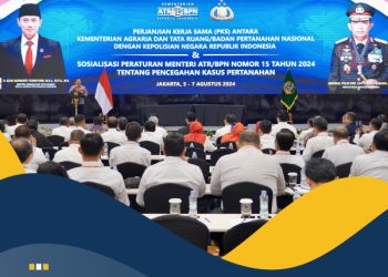 Apresiasi Kinerja Menteri AHY dan Jajaran dalam Penyelesaian Kasus Pertanahan, Kapolri: Pukul Mafia Tanah Sampai Tuntas!