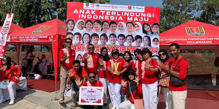 SDN Srondol Wetan 05 Kecamatan Banyumanik, Juara 1 Satuan Pendidikan Ramah Anak (SRA) Tingkat Kota Semarang Tahun 2024.