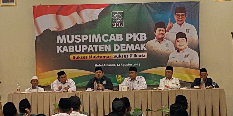 Gelar Muspimcab, DPC PKB Demak Dukung Penuh Gus Muhaimin Jadi Ketua Umum DPP PKB Lagi