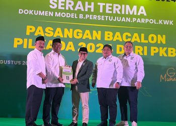 DPP PKB Resmi Serahkan Rekomendasi untuk Paslon Edi-Eko di Pilkada Demak