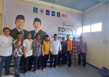 Paslon Edi-Edi Dapat Tambahan Dukungan Enam Partai Non Parlemen
