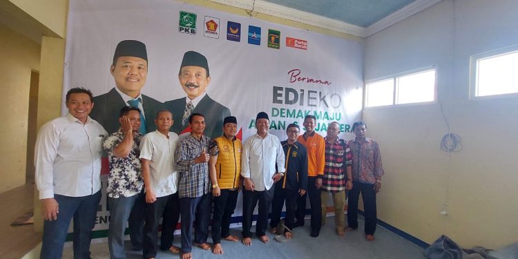 Paslon Edi-Edi Dapat Tambahan Dukungan Enam Partai Non Parlemen