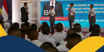 Kehadiran Menteri AHY sebagai Lulusan Terbaik Berikan Semangat bagi Siswa SMA Taruna Nusantara