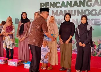 Pencanangan TNI Manunggal Bangga Kencana Kesehatan Diharapkan Turunkan Stunting di Demak