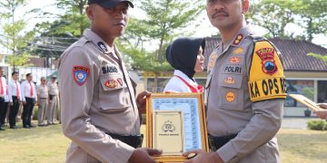 28 Personel Dapat Penghargaan Dari Kapolres Demak