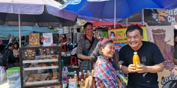 Kesan-Kesan Pelaku UMKM Pasar Tiban Semarang Dikunjungi Cagub Jateng Ahmad Luthfi