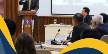 Hadiri Ujian Terbuka Program Doktoral Dirjen PPTR, Menteri AHY: Pemangku Kebijakan Harus Dekat dengan Dunia Keilmuan