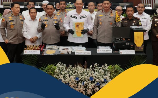 Di Penghujung Pemerintahan Presiden Joko Widodo, Menteri AHY Kembali Gebuk Mafia Tanah di Jawa Barat