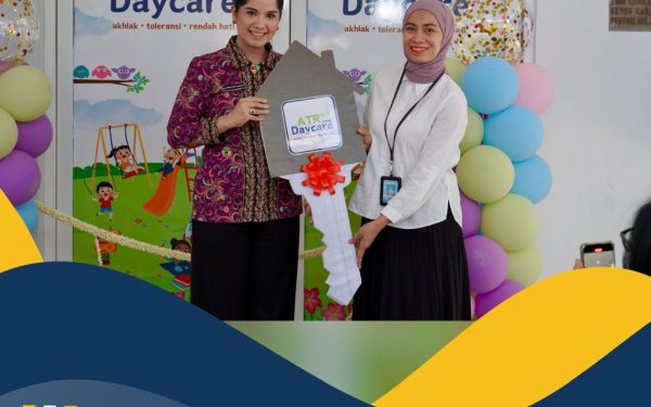 Wujud Pemenuhan Hak Ibu Pekerja, Pembina IKAWATI ATR/BPN Resmikan ATR Daycare