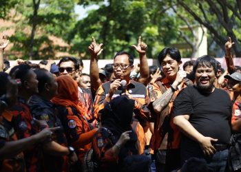 Puluhan Kader Pemuda Pancasila Kota Semarang Nyatakan Sikap Dukung Yoyok-Joss di Pilwakot 2024