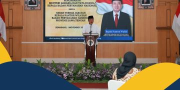 Kunjungan Kerja Pertama ke Jateng, Menteri Nusron: Samakan Gelombang Pemikiran dan Filosofi untuk Mencapai Tujuan