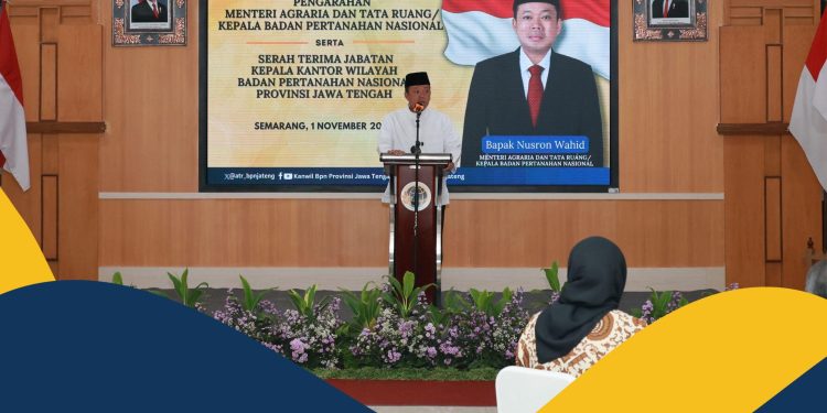 Kunjungan Kerja Pertama ke Jateng, Menteri Nusron: Samakan Gelombang Pemikiran dan Filosofi untuk Mencapai Tujuan