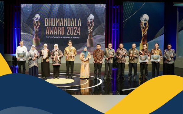 Kementerian ATR/BPN Raih Penghargaan Rajata pada Bhumandala Award 2024