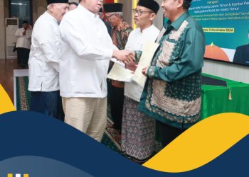 Terima Sertipikat dari Menteri Nusron, Perwakilan dari Pesantren Al Yasmin: Dukung Santri Jadi Entrepreneur