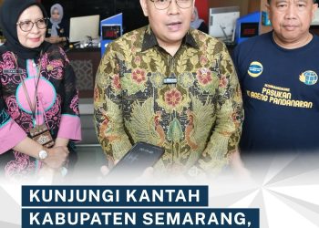 Kunjungi Kantah Kabupaten Semarang, Wamen ATR/Waka BPN: Layanan Harus Cepat dan Teliti