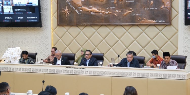 Kementerian ATR/BPN Tuai Berbagai Apresiasi dalam Rapat Kerja Bersama Komisi II DPR RI