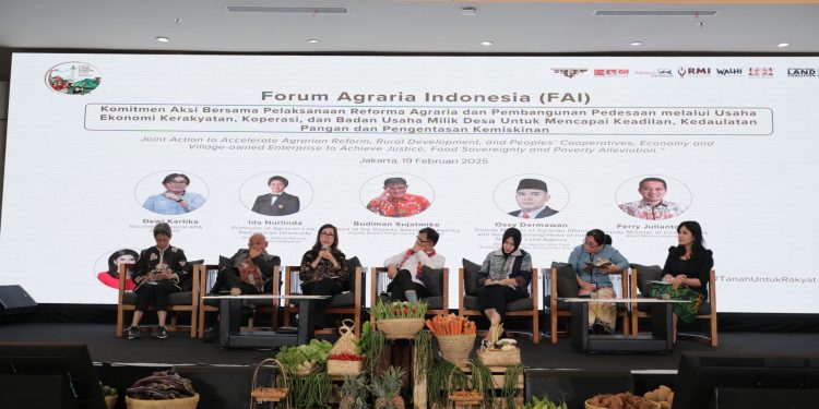 Isi Panel Diskusi dalam Asia Land Forum 2025, Dirjen Penataan Agraria: Kolaborasi Lintas Sektoral Kunci Keberhasilan Reforma Agraria