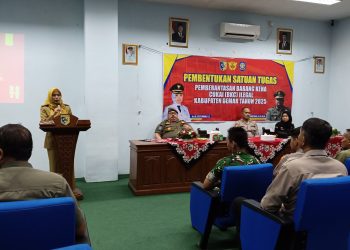 Satgas Pemberantasan BKC Ilegal Resmi Dibentuk Bupati Demak