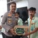 Kapolres Demak Berbagi Kebahagiaan Ramadhan, Berikan Bansos kepada Cleaning Service