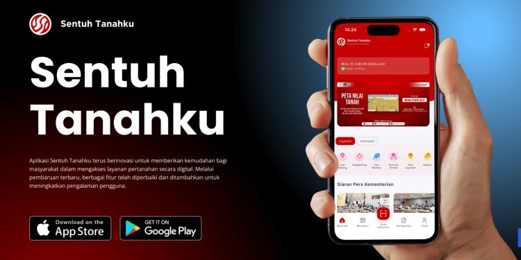 Sentuh Tanahku Hadir dengan Beragam Fitur Baru, Permudah Akses Layanan Pertanahan Digital