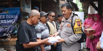 Gelar Baksos Jelang Lebaran, Kapolres Demak Mohon Do’a Restu Masyarakat