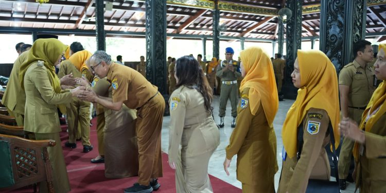 ASN Pemkab Demak Antusias Hadiri Halal Bi Halal Bersama Bupati