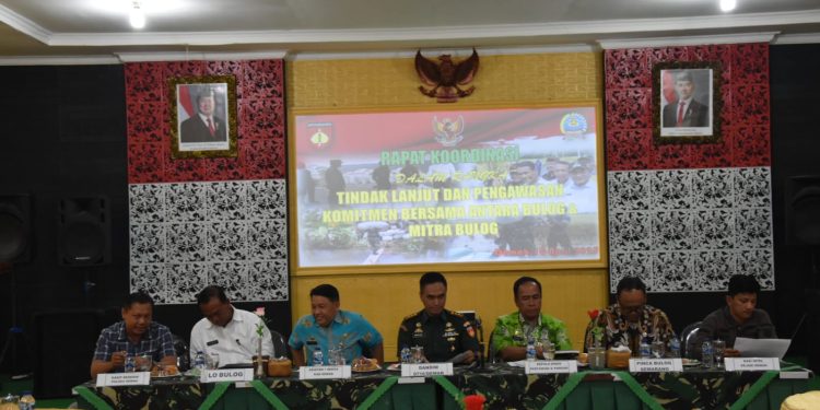 Dandim 0716/Demak Ingatkan Mitra Bulog Untuk Terus Berkomitmen Membantu Penuhi Target Serapan Beras