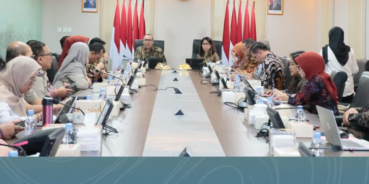 Lakukan Evaluasi Kinerja Triwulan I, Sekjen Kementerian ATR/BPN Tekankan Jajaran untuk Tingkatkan Nilai SAKIP