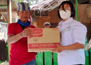 Ikatan Pemulung Indonesia (IPI) Bantu Korban Kebakaran di Jatibarang