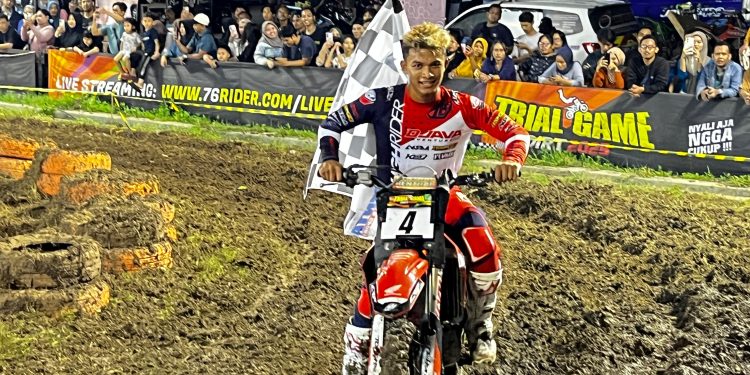 Zidane Juara Trial Game Seri Semarang