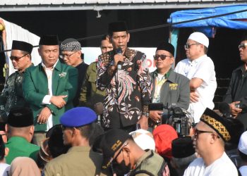 Plh Bupati Demak Bersamai Warga Nahdliyin Ikhtiar Spiritual dalam Rangka Istighotsah Kemanusiaan Banjir Rob Sayung