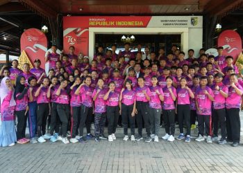 Plh Bupati Demak Resmi Lepas Kontingen Atlet POPDA 2025 Tingkat SMA 