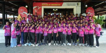 Plh Bupati Demak Resmi Lepas Kontingen Atlet POPDA 2025 Tingkat SMA 