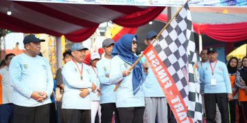 Ribuan Warga Meriahkan Jalan Sehat Hari Koperasi ke-78 di Demak