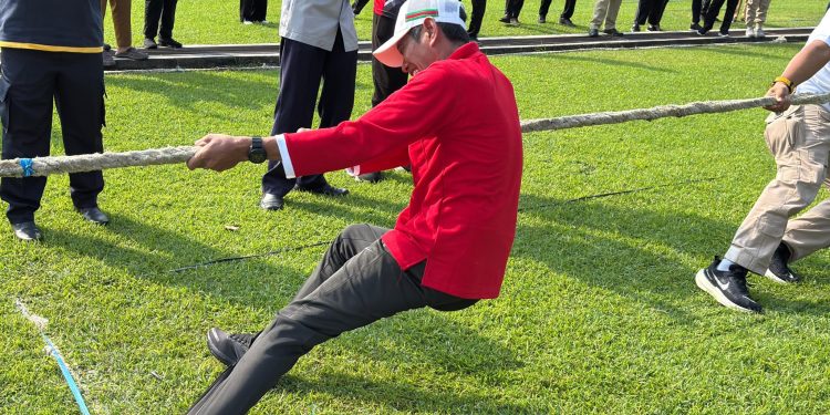 Lomba Semarak Agustusan Warnai HUT ke-80 RI di Halaman Setda Demak