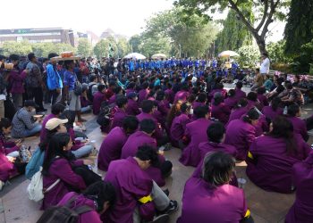 Terima Aksi Demo Mahasiswa, Mohammad Saleh Pastikan Tindaklanjuti Tuntutan Mahasiswa