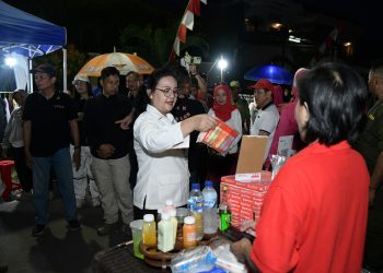 Kembangkan Ekonomi Kerakyatan, Wali kota Semarang, Agustina Wilujeng Gelar Pasar Tiban