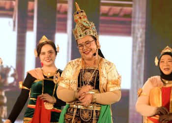 Wayang Orang on The Street di Kota Lama Disambut Antusias Warga Semarang