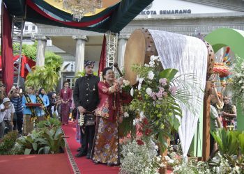 Wali Kota Semarang Agustina Wilujeng Buka Perayaan Dugderan 2026