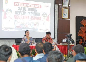 Capaian Riil Satu Tahun Kepemimpinan Agustina-Iswar