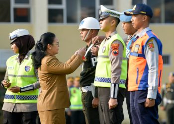 Kondusivitas Ibu Kota Jateng Terjaga, Wali Kota Semarang Agustina Beri Apresiasi pada TNI dan Polri