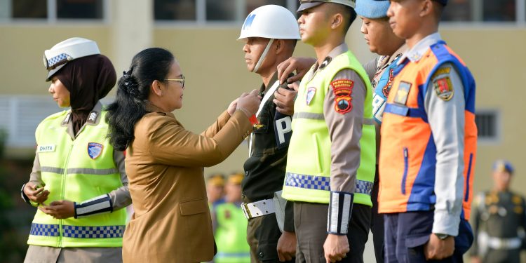 Kondusivitas Ibu Kota Jateng Terjaga, Wali Kota Semarang Agustina Beri Apresiasi pada TNI dan Polri