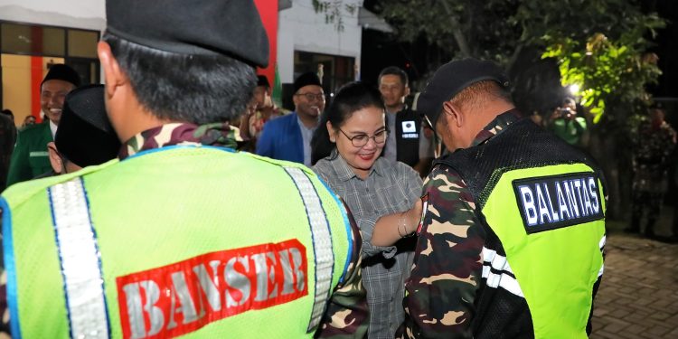 Wali Kota Semarang Agustina Dukung Kolaborasi Banser dan KNPI Dirikan Posko Layanan Pemudik