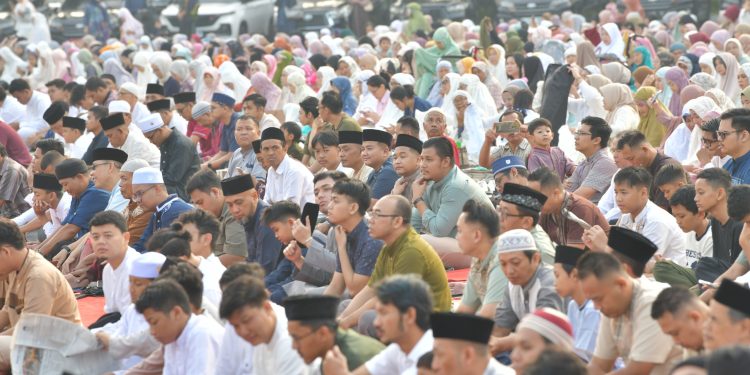 Pemkot Semarang Gelar Sholat Idul Fitri di Halaman Balaikota
