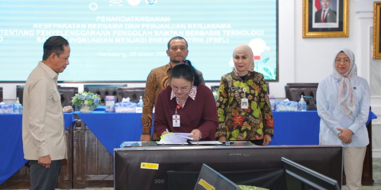 Tanda Tangani Perjanjian Kerja Sama Penyelenggaraan PSEL, Pertegas Upaya Pemkot Tangani Sampah