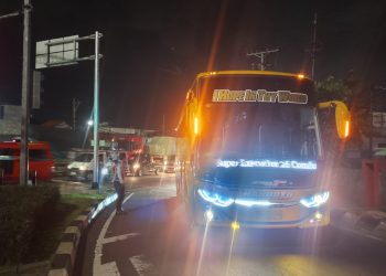 Bus AKAP Diminta Tidak Putar Balik di Jalan Prof. Hamka Ngalian